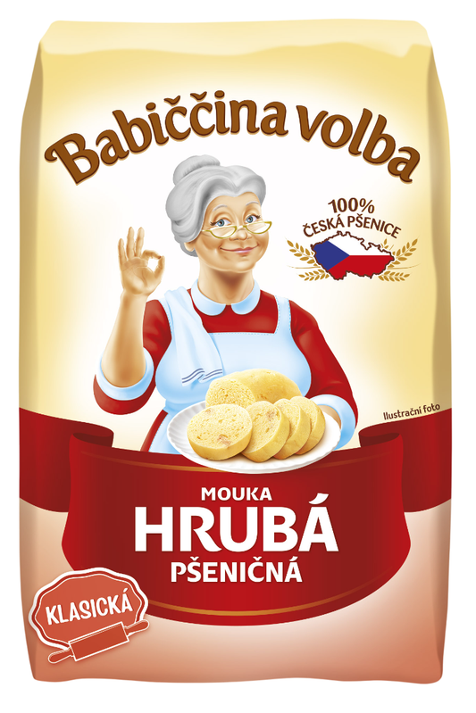 Babiččina Volba Hrubá pšeničná mouka