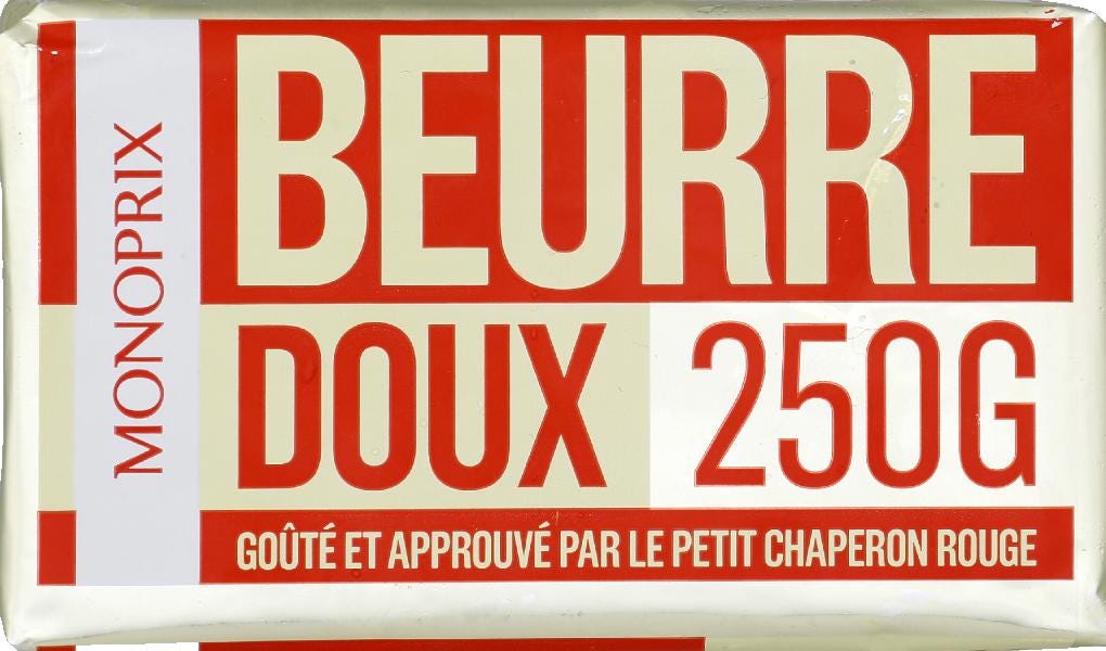 Monoprix Jemné máslo
