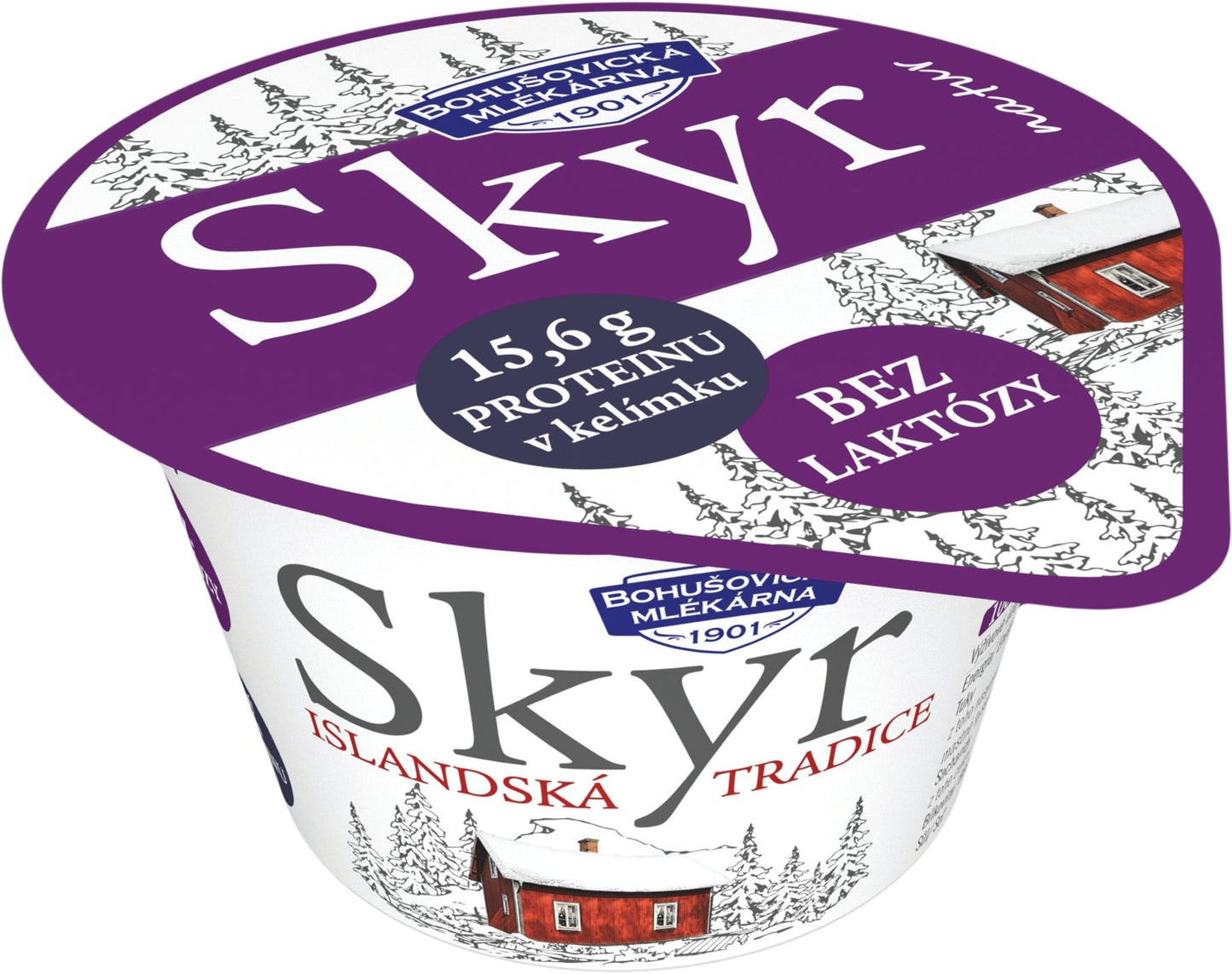 Bohušovická mlékárna Skyr 0,1% tradiční islandský výrobek, bez laktózy