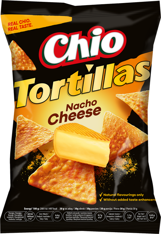 Chio Tortillas Kukuřičný snack s příchutí sýra