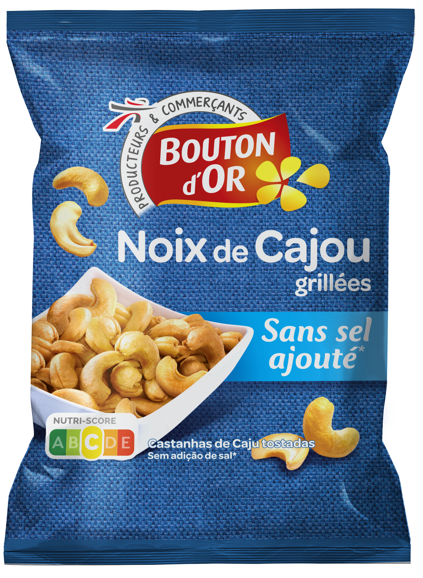 Bouton d´Or Pražené nesolené kešu