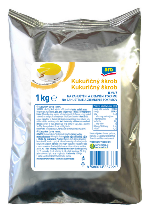 ARO Škrob kukuřičný jemný