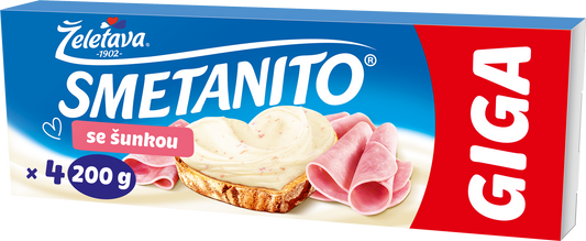 Smetanito Se šunkou 4ks