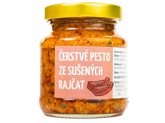 Dobroty s příběhem Naše Pesto ze Sušených rajčat
