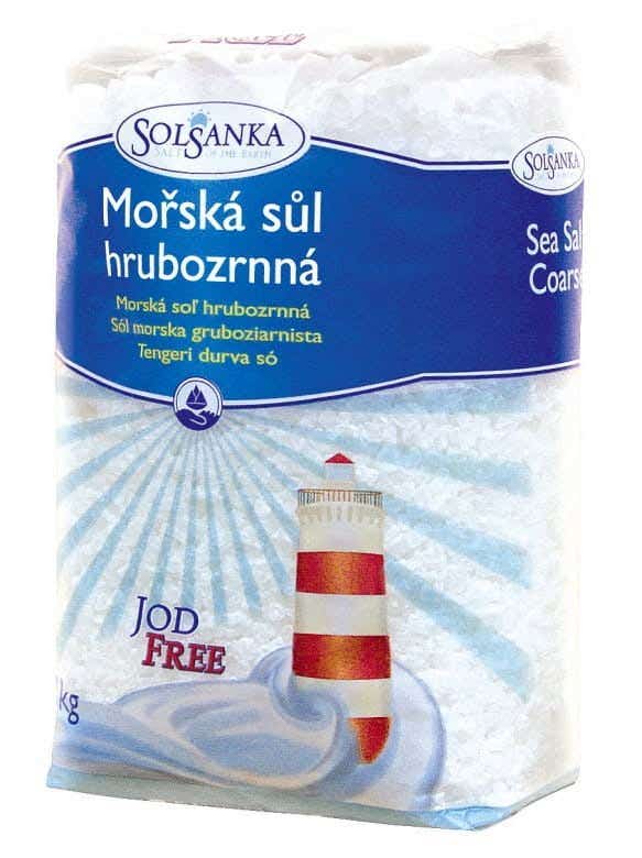 Solsanka Mořská sůl hrubozrnná