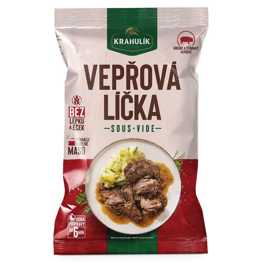 Krahulík Vepřová líčka Sous-vide