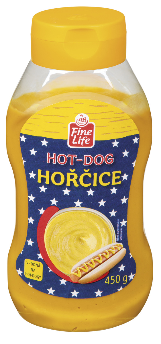 Fine Life Hot Dog hořčice