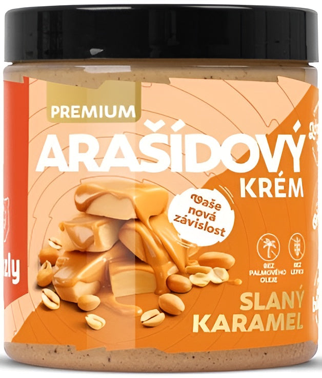 GRIZLY Arašídový krém slaný karamel