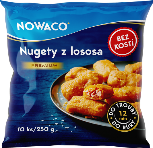 Nowaco Nugety z lososa Premium
