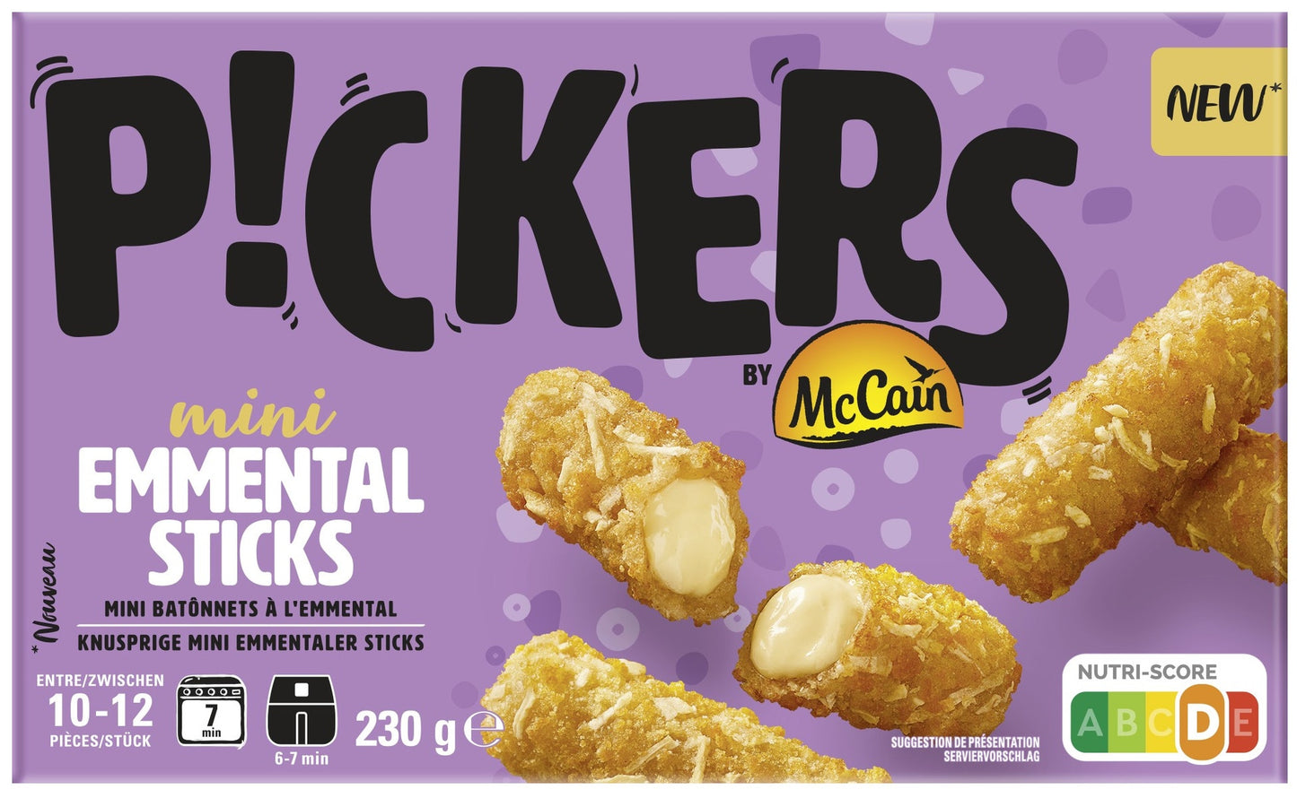 McCain Pickers Mini Emmental Sticks