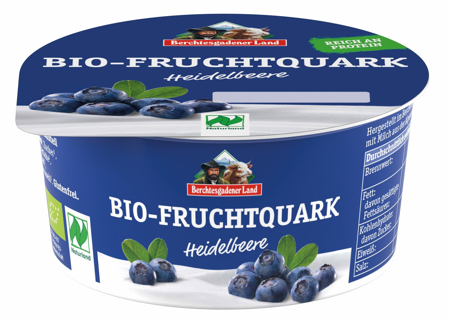 Berchtesgadener Land BIO borůvkový tvaroh