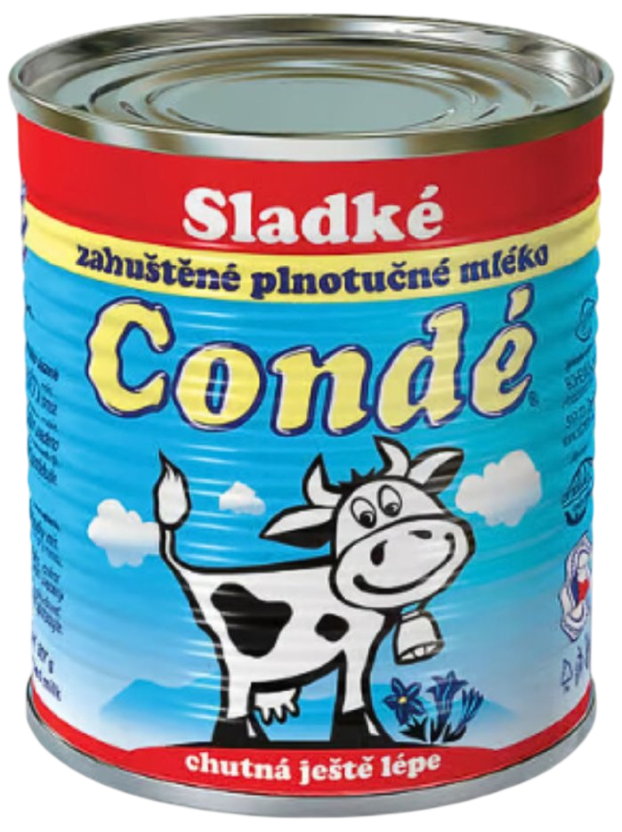 Bohemilk Condé Mléko slazené