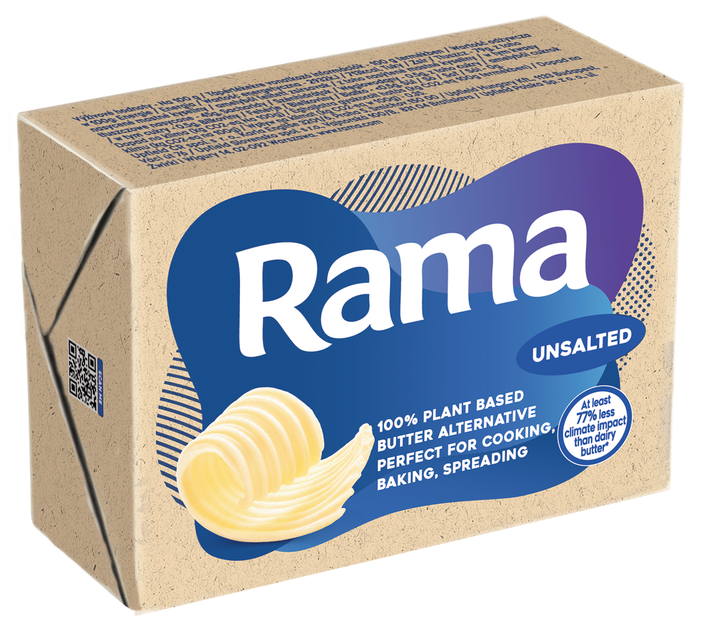Rama 100% rostlinná neslaná