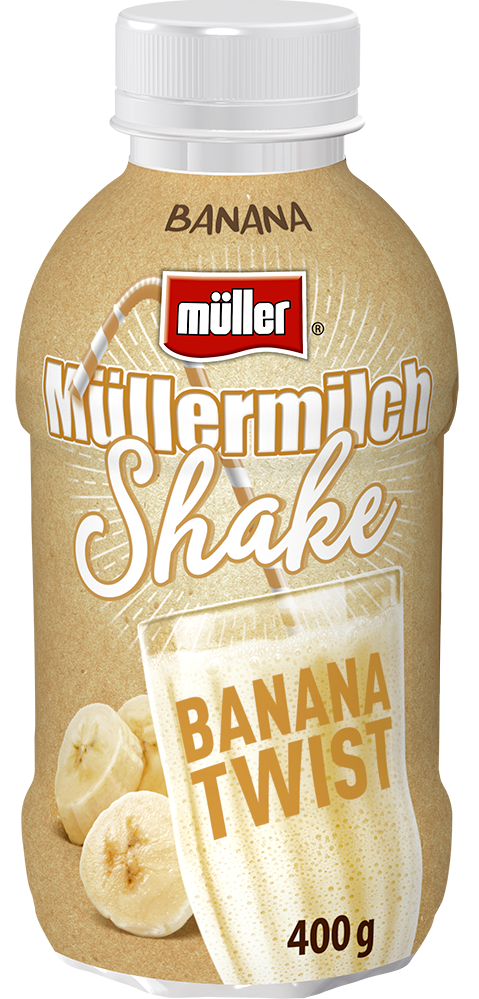 Müllermilch Mléčný nápoj banánový shake