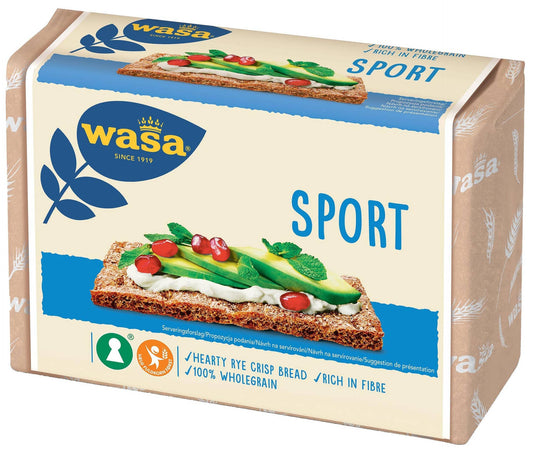 Wasa Sport celozrnný žitný křupavý chléb