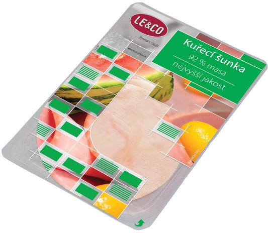Le & Co Šunka kuřecí prsní nejvyšší jakosti (92% masa)