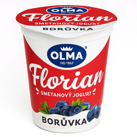 Olma Florian Smetanový jogurt borůvka