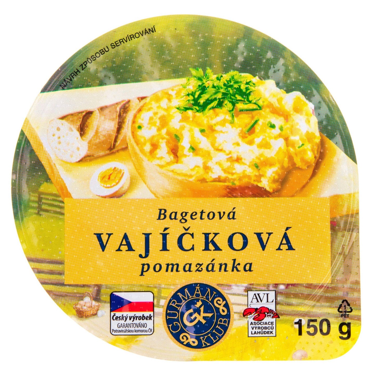 Gurmán Klub Pomazánka bagetová vajíčková